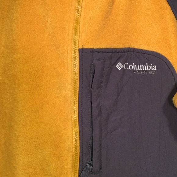 COLUMBIA Vertex Core Fleece Jacket Vented Zip M - Picture 5 of 8